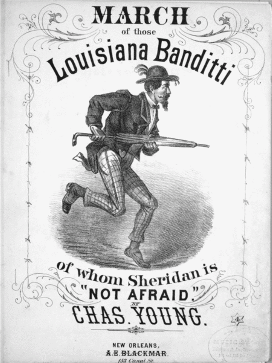 March of Those Louisiana Banditti, of Whom Sheridan is 