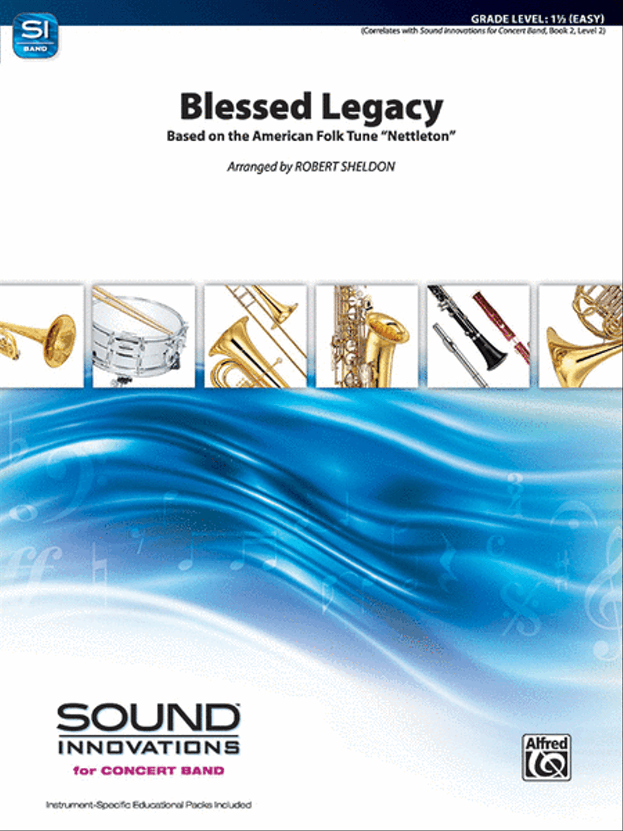 Blessed Legacy Concert Band scores gallery preview page 1
