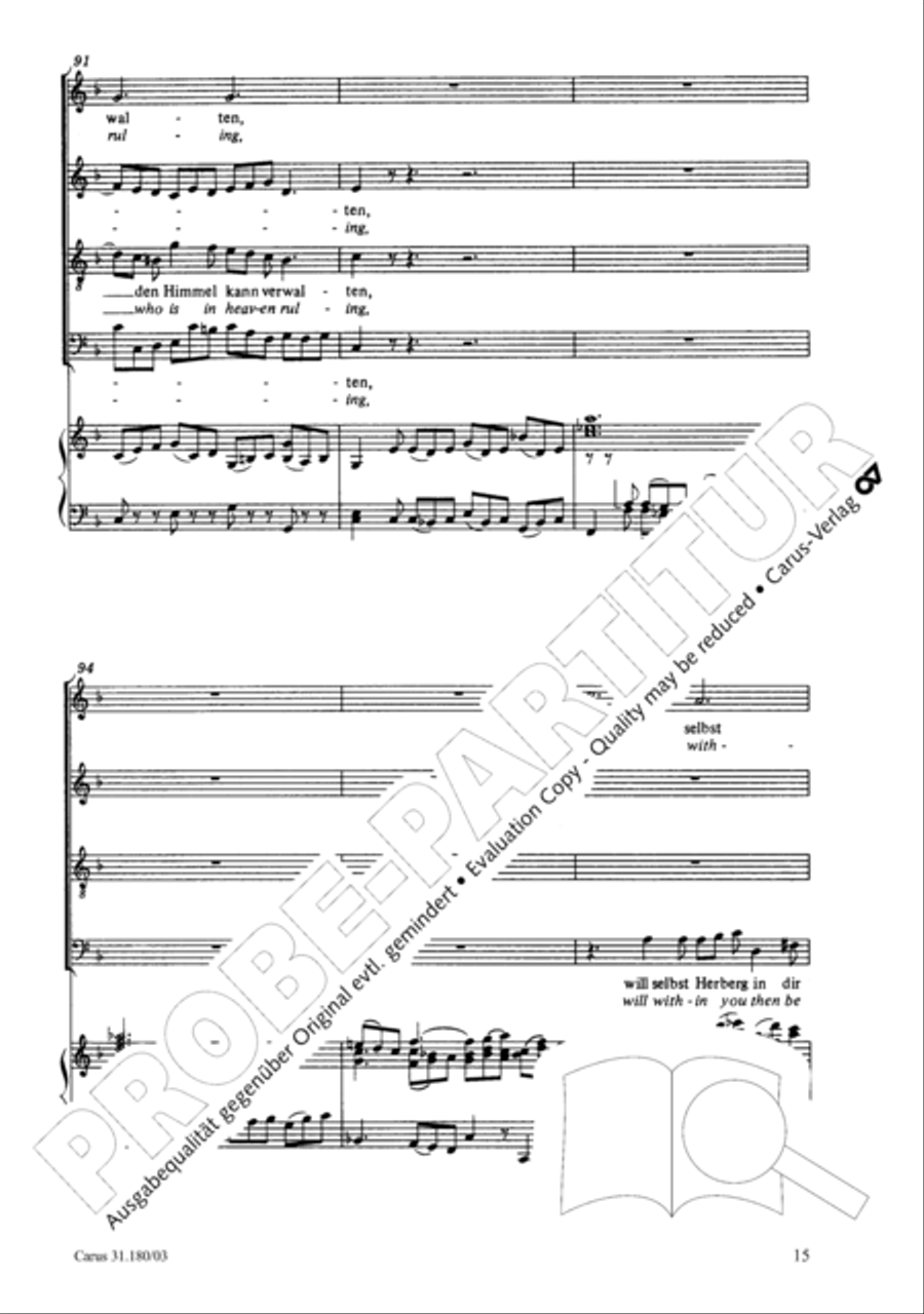 Lift, my soul, the veil of darkness 4-Part scores gallery preview page 16