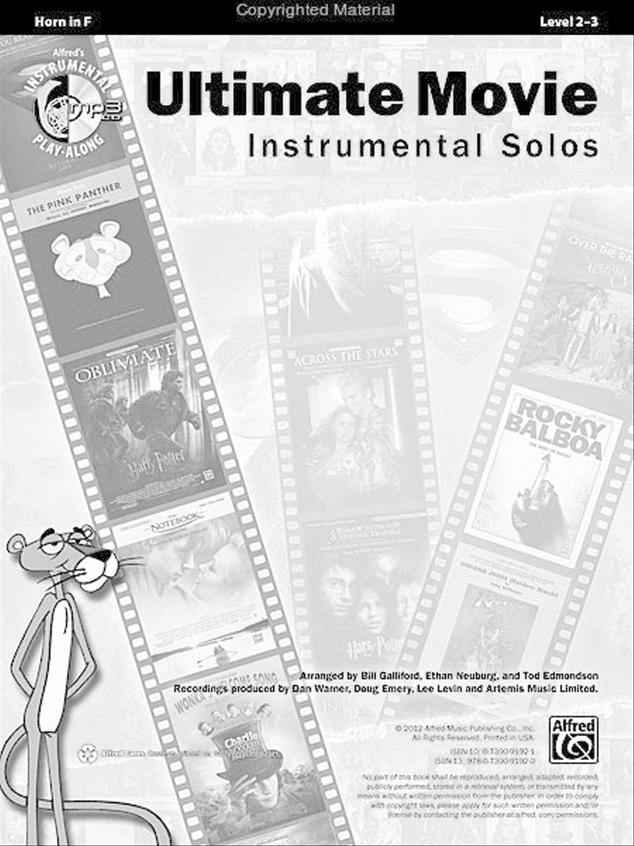 Ultimate Movie Instrumental Solos Horn Solo scores gallery preview page 6