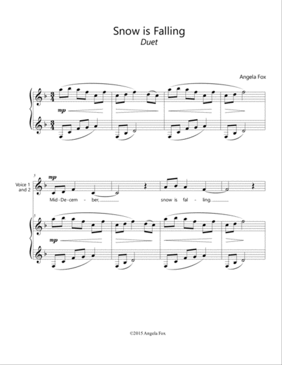 Healthy Vocal Development: Duet Performance Book Level 3 Voice scores gallery preview page 2