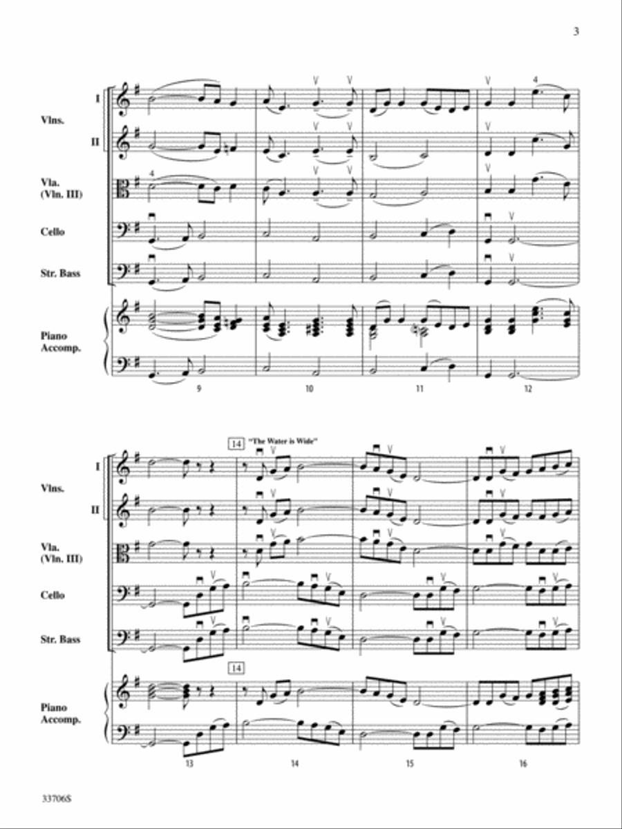 A River Trilogy A River Trilogy String Orchestra scores gallery preview page 3