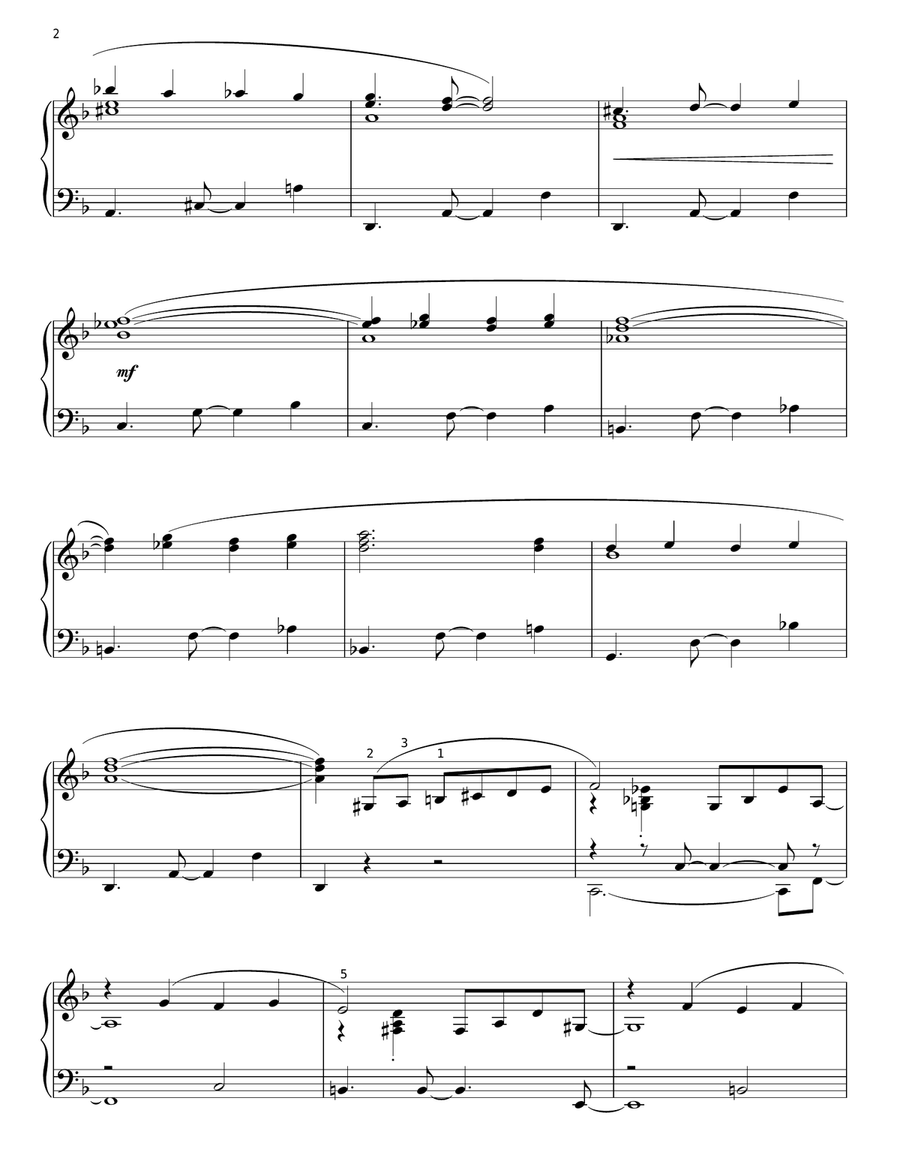 How Insensitive (Insensatez) Piano Solo scores gallery preview page 2