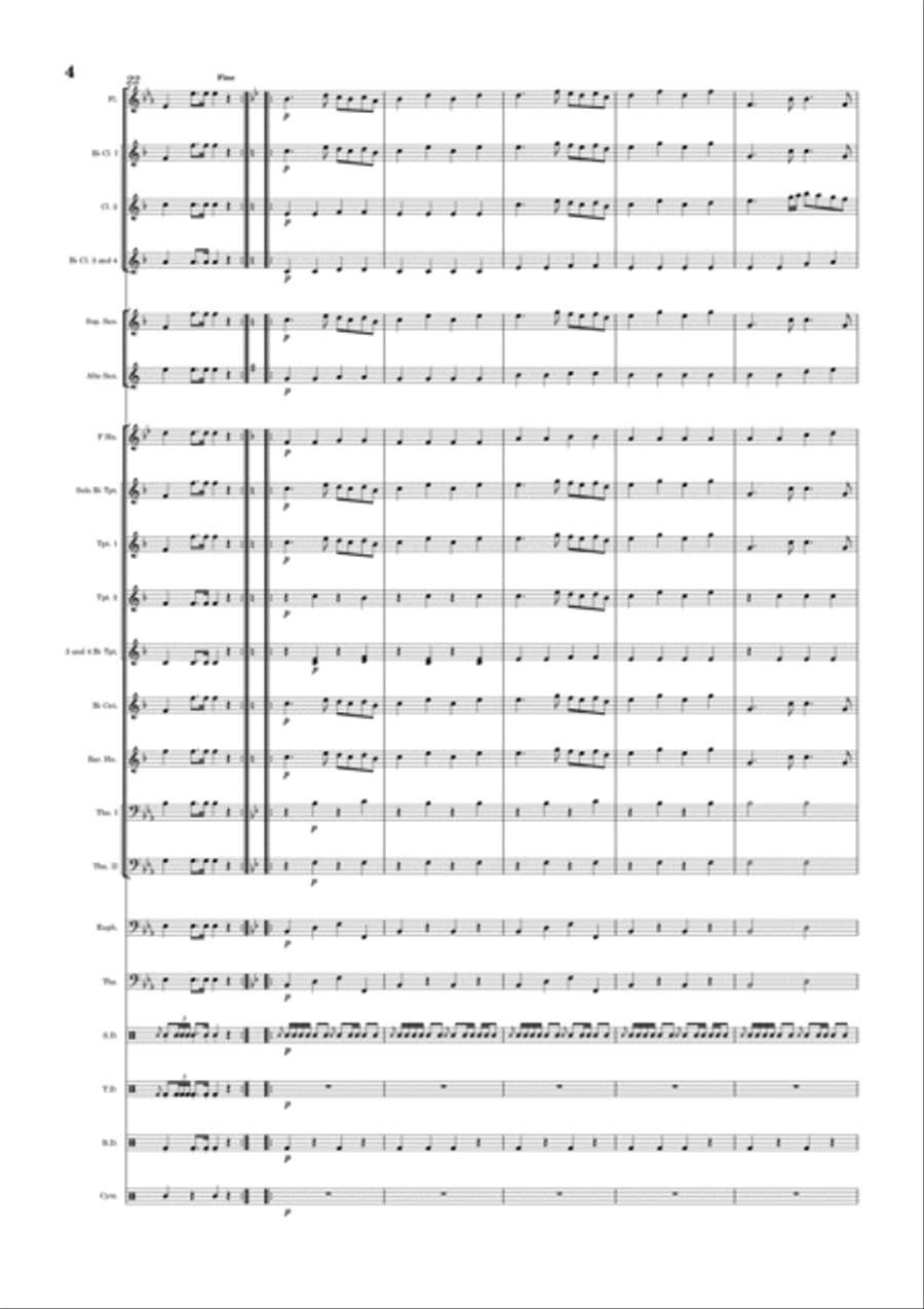 Duke of York Marching Band scores gallery preview page 4
