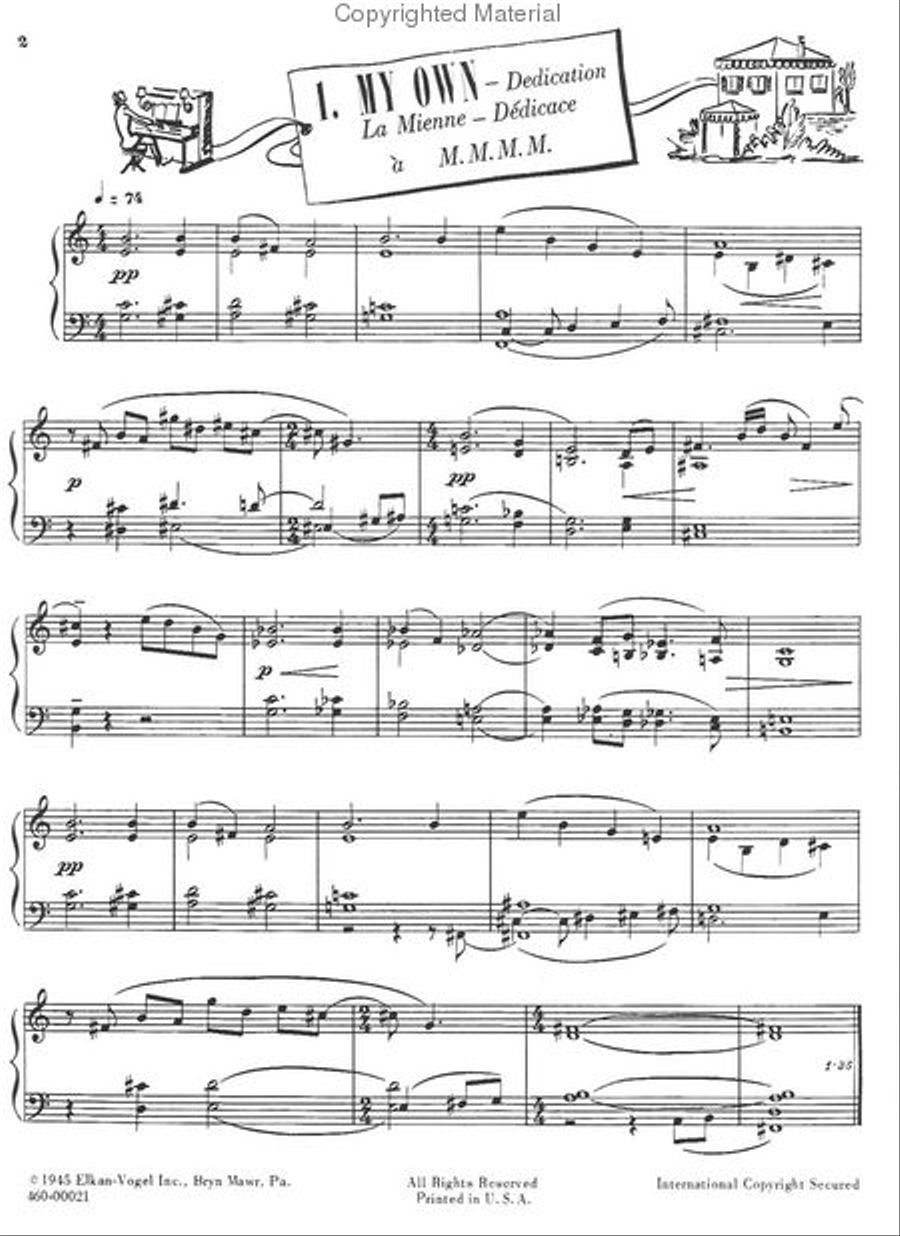 The Household Muse (La Muse Menagere) Chamber Music scores gallery preview page 2