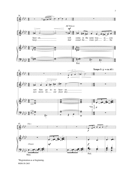 Sing Praises to God (Choral Score) image number null