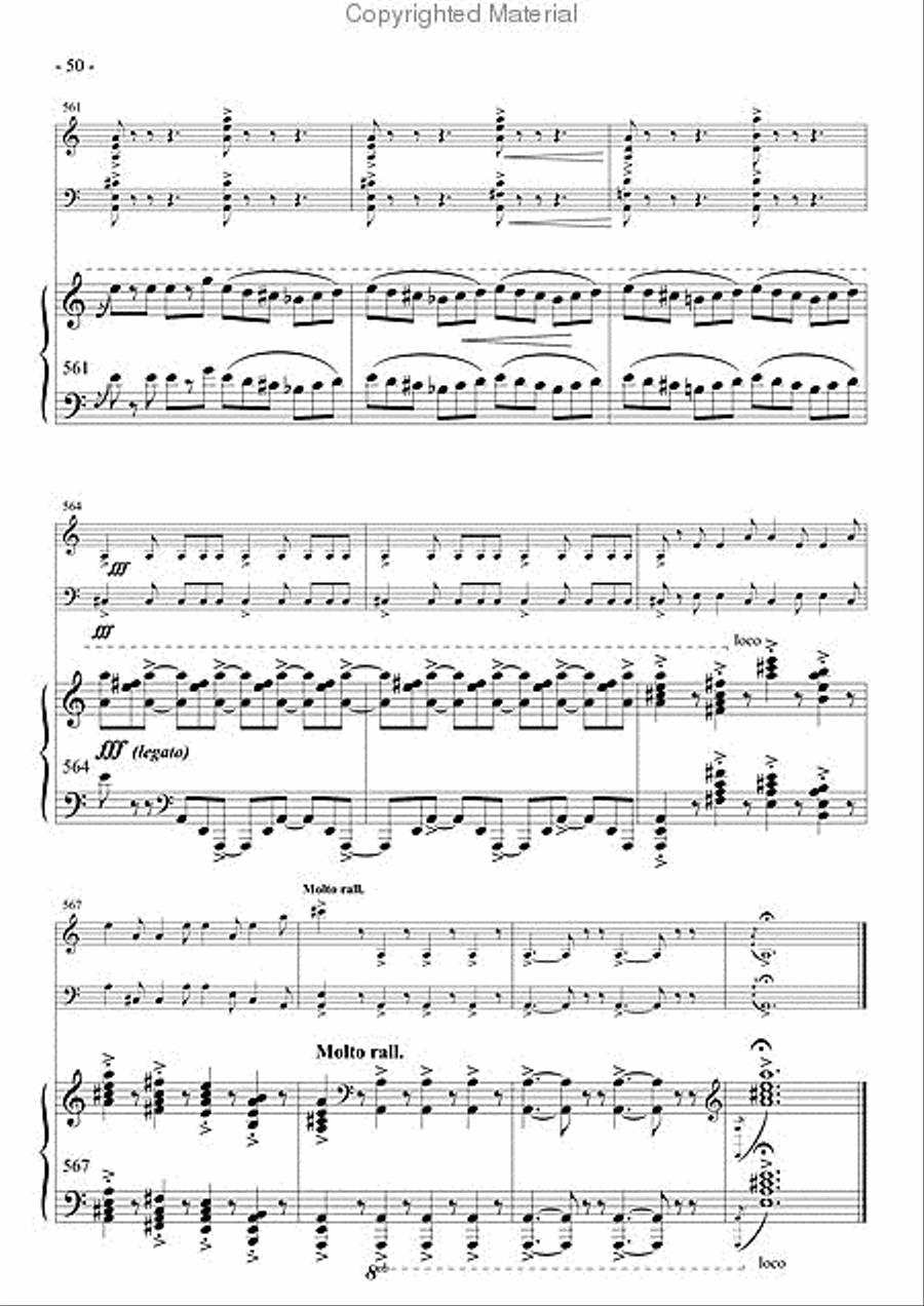 Christmas Carols, Op. 45 Clarinet scores gallery preview page 3