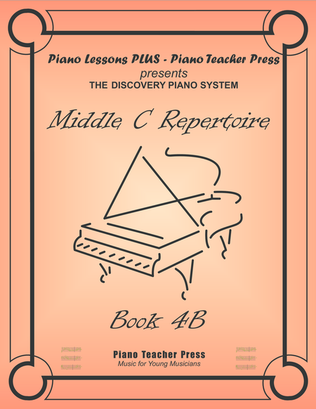 Book cover for Middle C Repertoire Book 4B