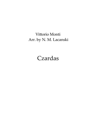 Czardas for Clarinet and String Orchestra