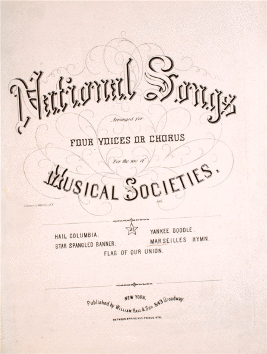Marseilles Hymn. Chorus TTBB scores gallery preview page 1
