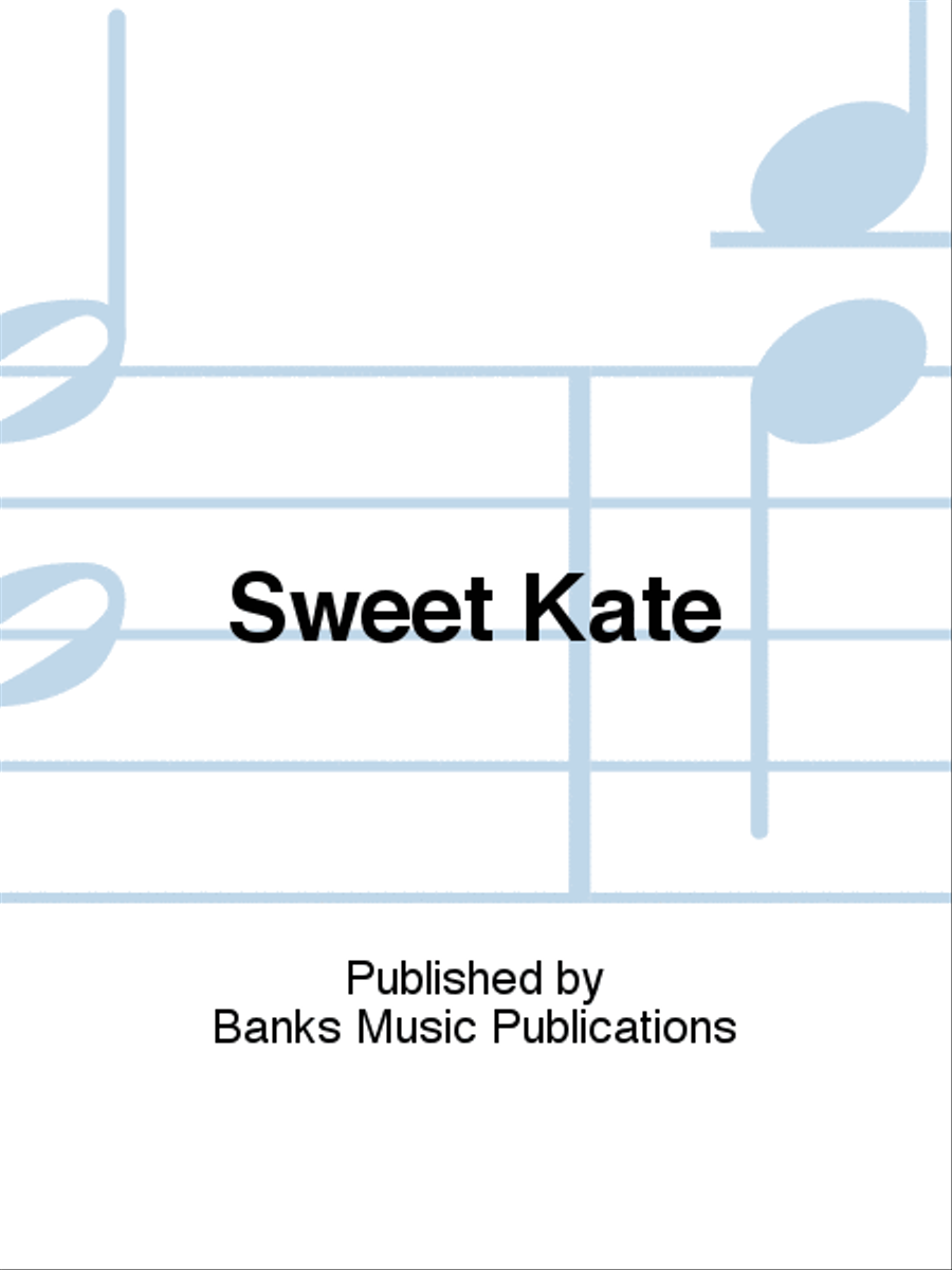 Sweet Kate Unison Choir scores gallery preview page 1
