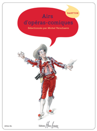 Book cover for Airs d'operas comiques
