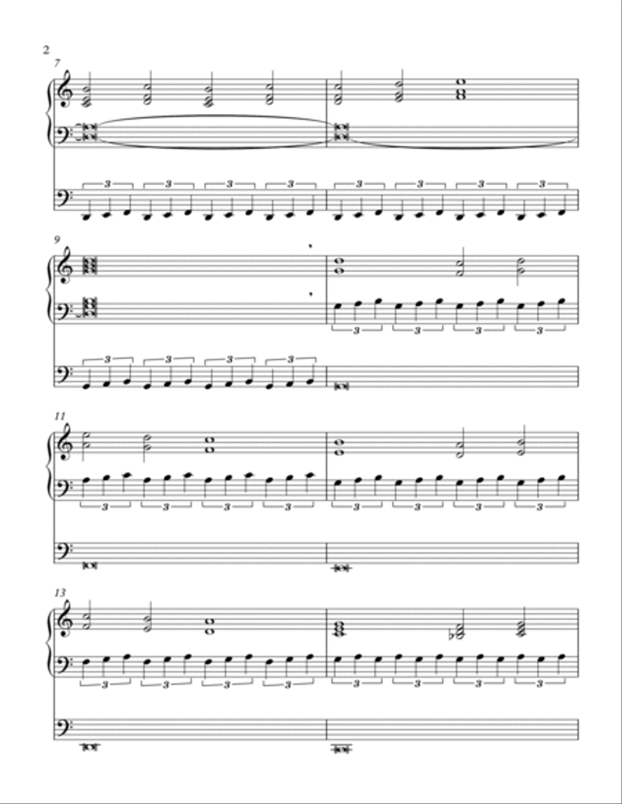 Meditation On All My Hope On God Is Founded Organ Solo scores gallery preview page 2