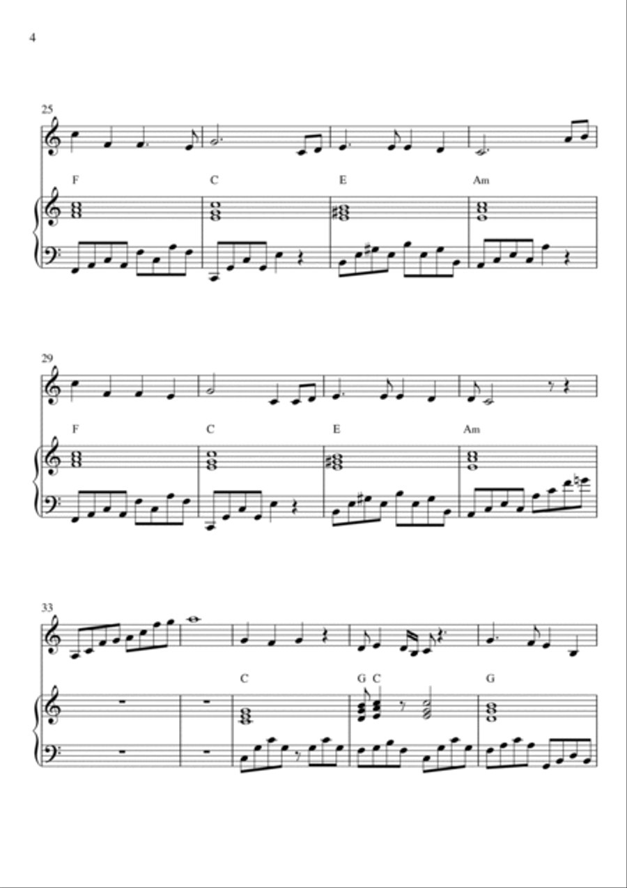 I See The Light Small Ensemble scores gallery preview page 4