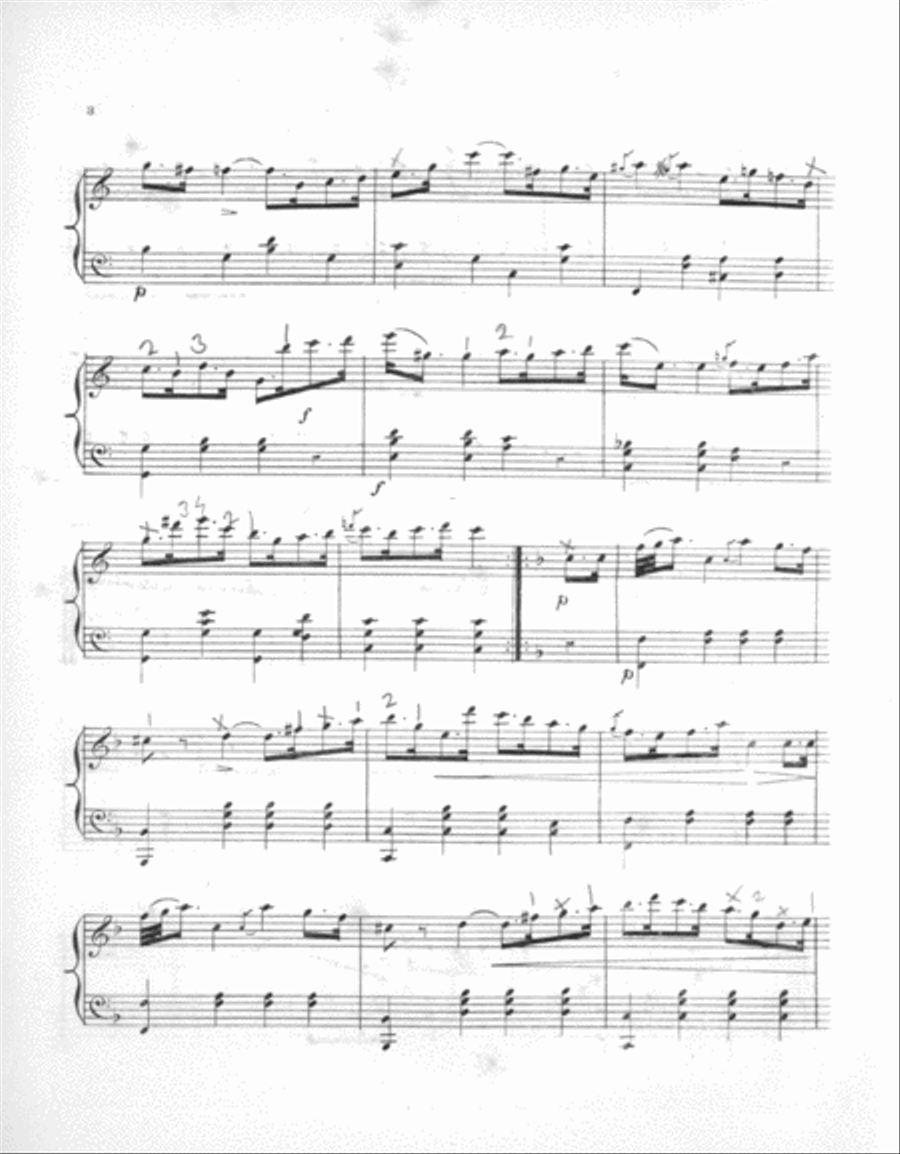 Table Rock Schottisch Piano Solo scores gallery preview page 3