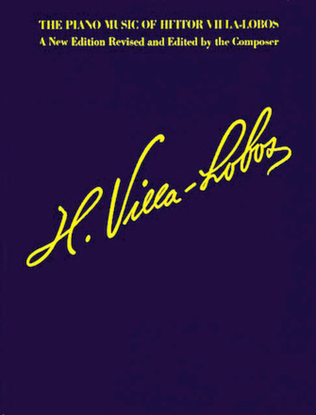 Book cover for The Piano Music of Heitor Villa-Lobos
