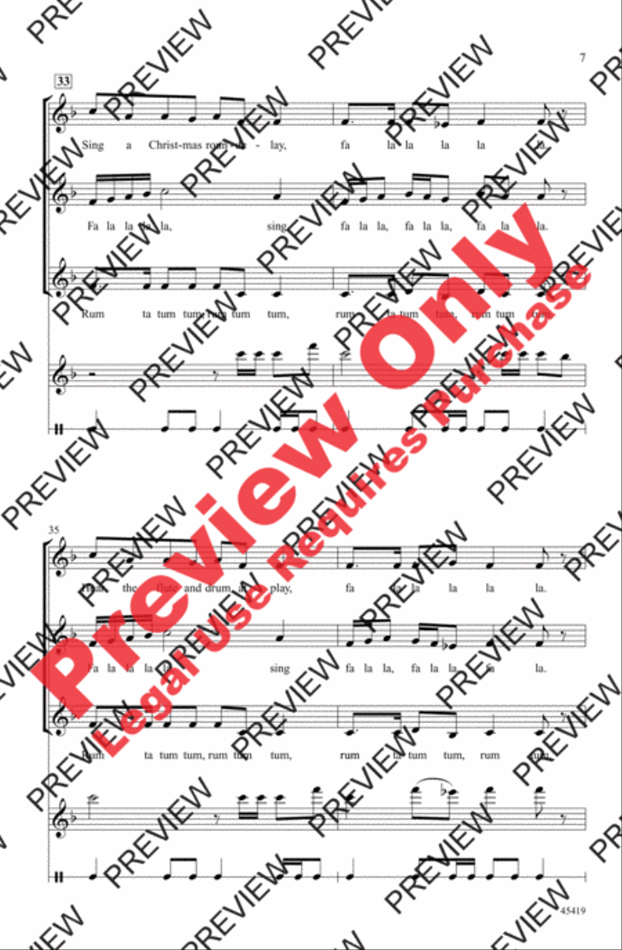 A Christmas Roundelay A Christmas Roundelay Women's Choir scores gallery preview page 7