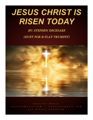 Book cover for Jesus Christ Is Risen Today (Duet for Bb-Trumpet)