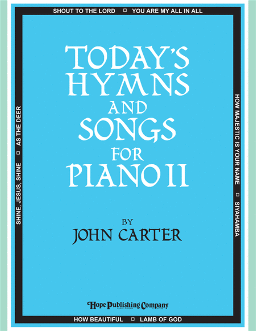Today's Hymns and Songs II for Piano Piano Solo scores gallery preview page 1