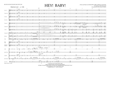 Hey! Baby! - Full Score image number null
