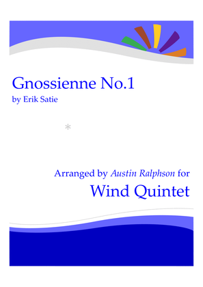 Gnossienne No.1 (Erik Satie) - wind quintet