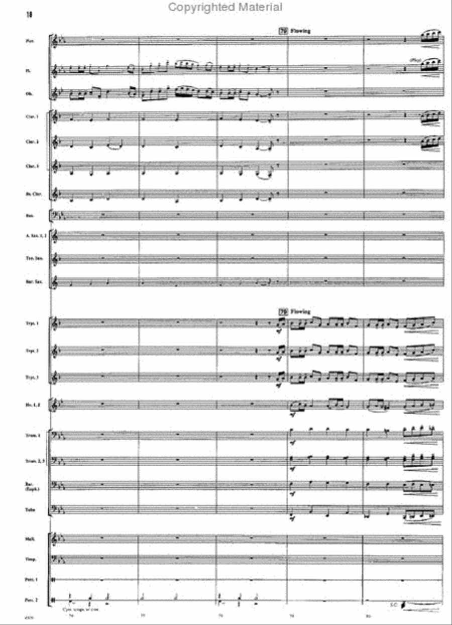 A Vision of Majesty Concert Band scores gallery preview page 17