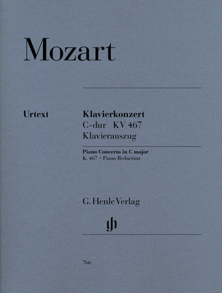 Book cover for Concerto for Piano and Orchestra C Major K.467