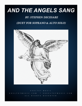 Book cover for And The Angels Sang (Duet for Soprano and Alto Solo)