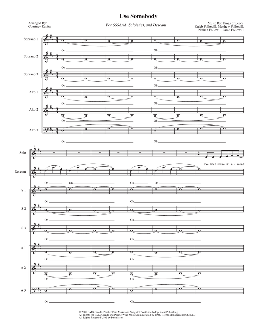Use Somebody SA scores gallery preview page 1