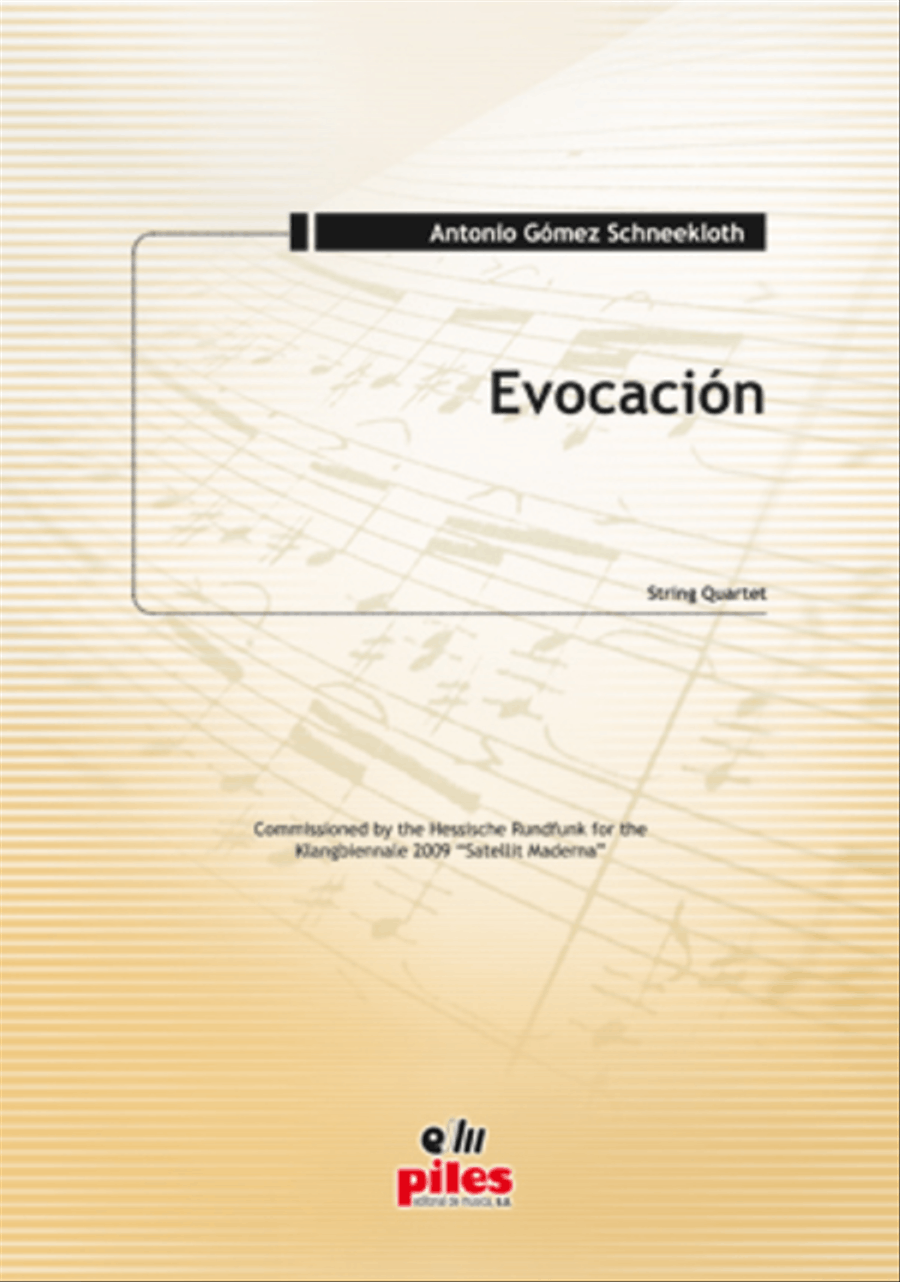 Evocacion String Quartet scores gallery preview page 1