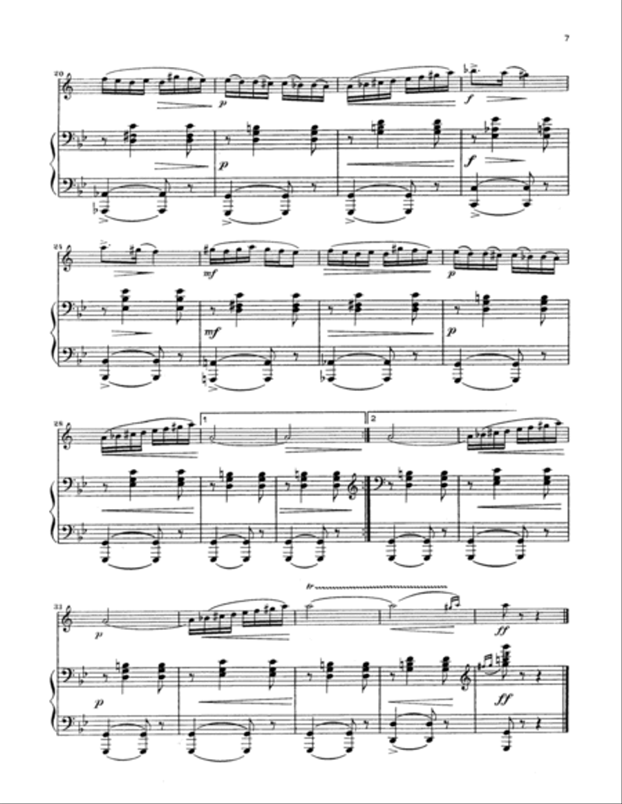 Allegretto Tenor Saxophone scores gallery preview page 2