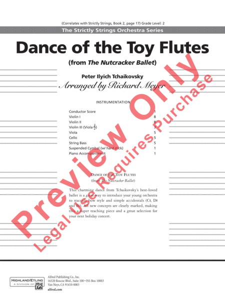 Dance of the Toy Flutes image number null