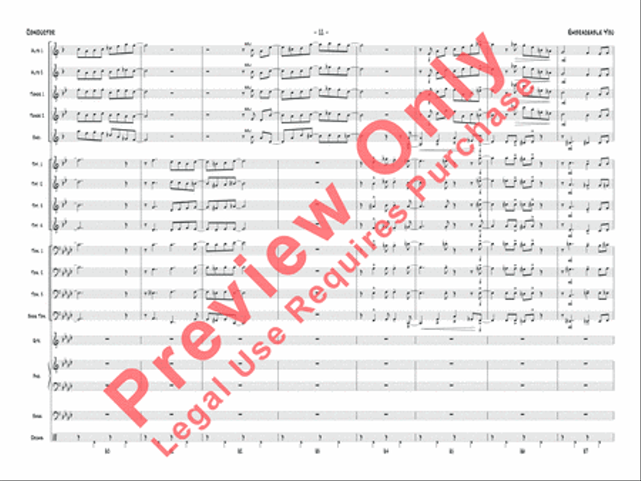 Embraceable You Embraceable You Jazz Ensemble scores gallery preview page 12