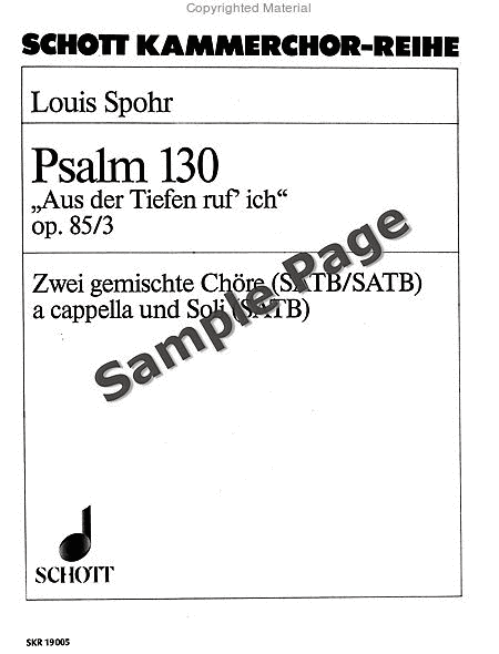 Psalm 130, Op. 85/3