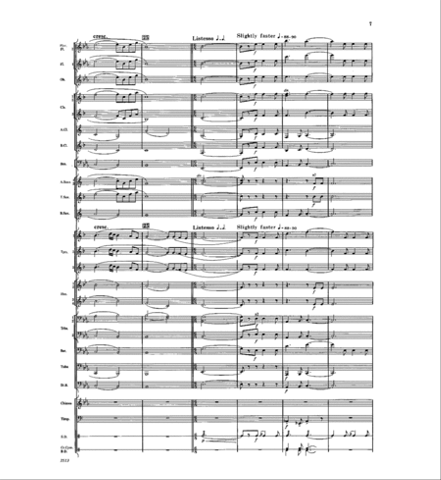 Fanfare and Ceremony Fanfare and Ceremony Concert Band scores gallery preview page 6