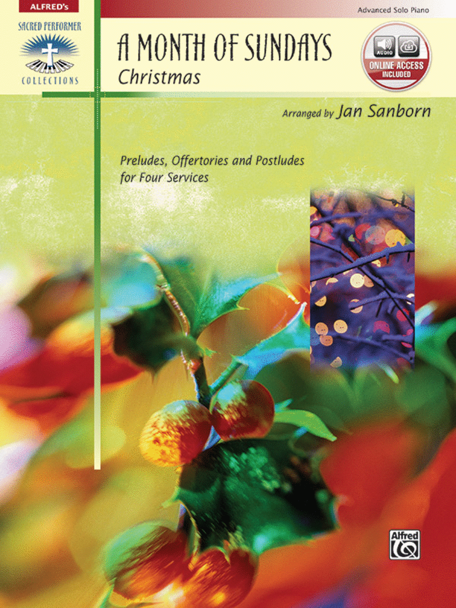 A Month of Sundays: Christmas Piano Solo scores gallery preview page 1