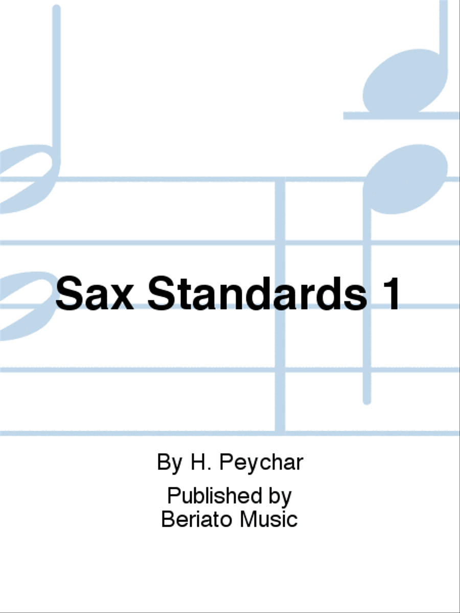 Sax Standards 1 Sax Standards 1 Saxophone Duet scores gallery preview page 1