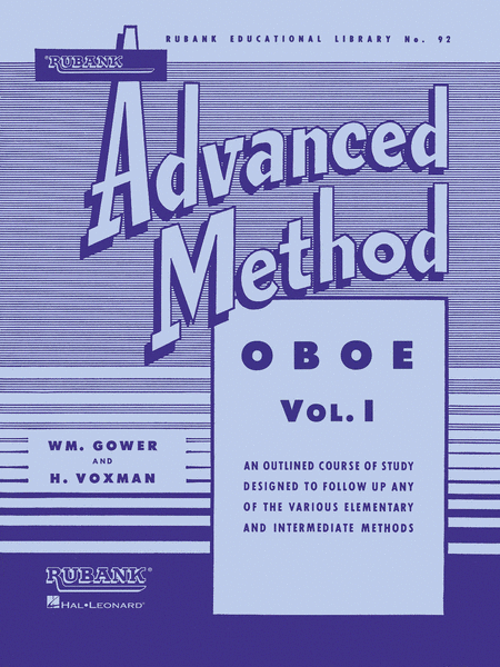 Rubank Advanced Method - Oboe Vol.1
