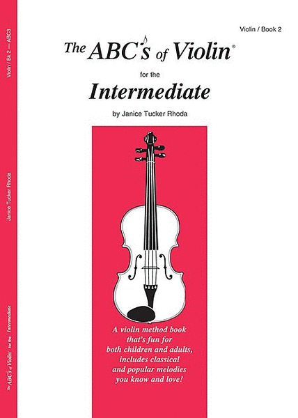 The ABCs of Violin for the Intermediate - Book 2 image number null