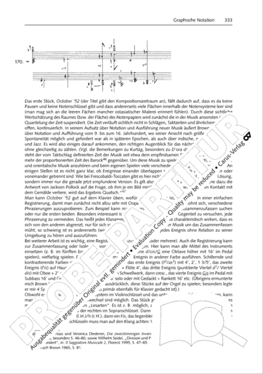 Orgelschule zur historischen Auffuhrungspraxis Organ Solo scores gallery preview page 334