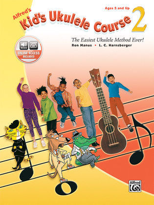 Book cover for Alfred's Kid's Ukulele Course 2