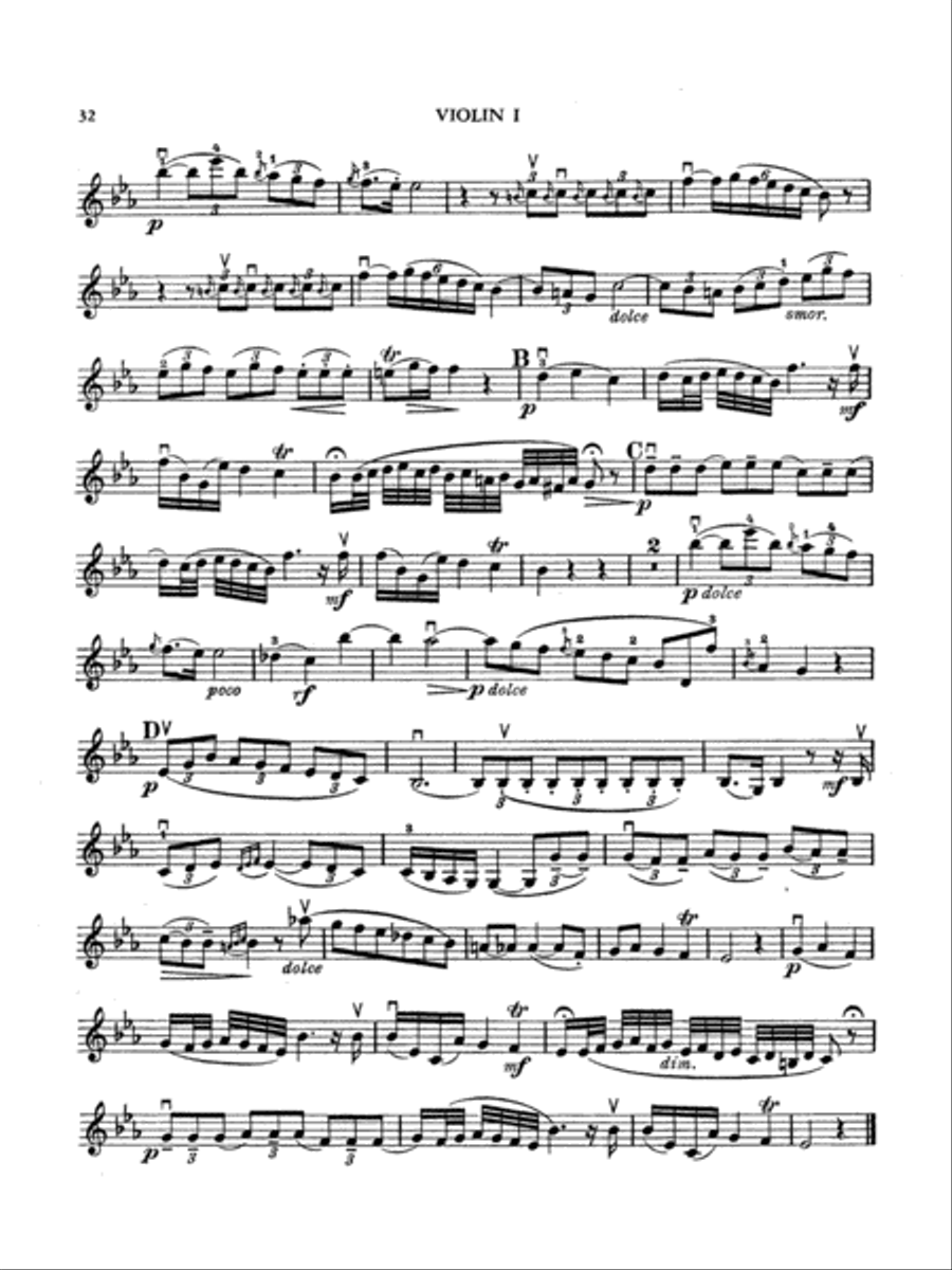 Boccherini: Nine Selected String Quartets String Quartet scores gallery preview page 3
