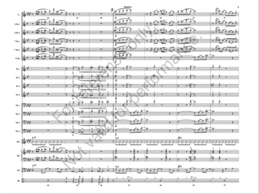 Rockamania Rockamania Jazz Ensemble scores gallery preview page 11