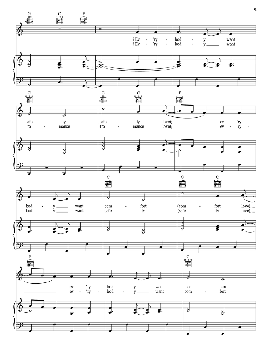 Man On Fire Man On Fire Acoustic Guitar scores gallery preview page 5