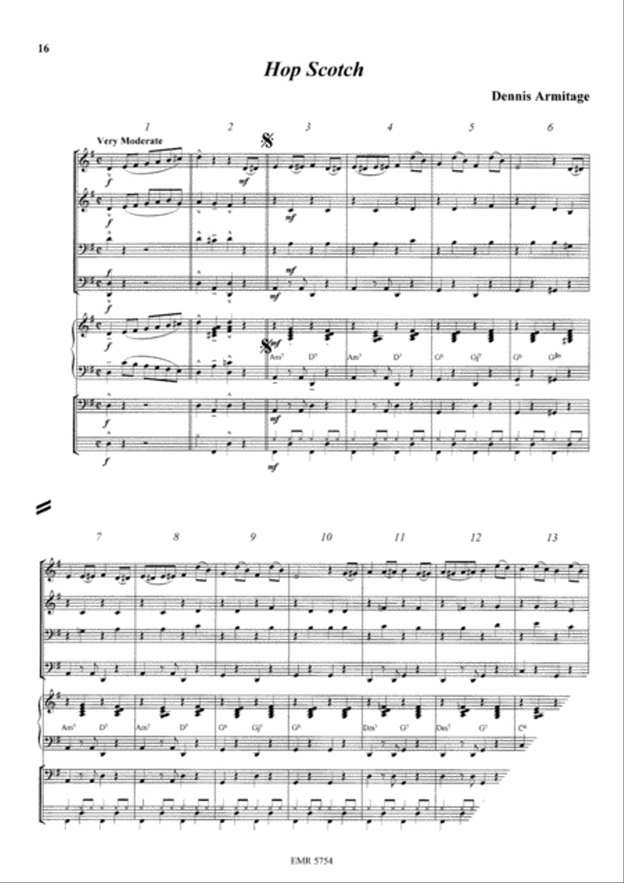 Dixieland Brass Ensemble scores gallery preview page 5