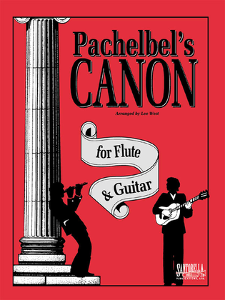 Book cover for Pachelbel's Canon for Flute and Guitar
