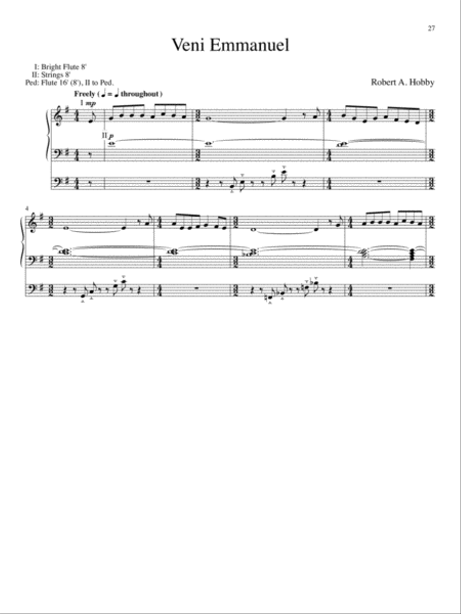 Twenty Hymn Introductions for Organ Organ Solo scores gallery preview page 11