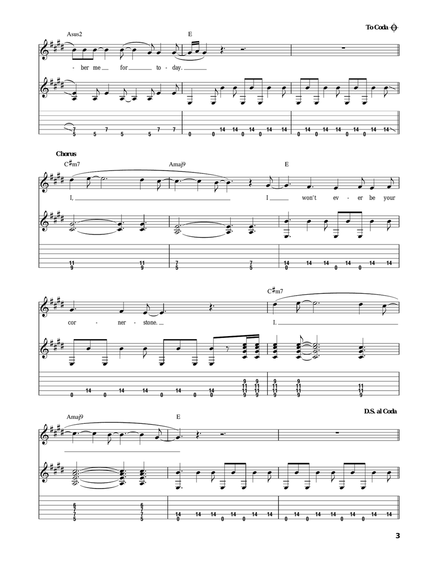 Pyro Acoustic Guitar scores gallery preview page 3