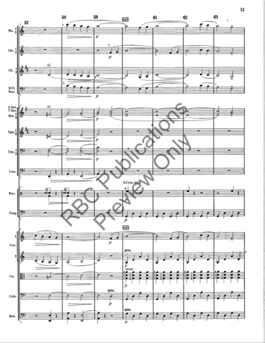 Peasant Suite Full Orchestra scores gallery preview page 12
