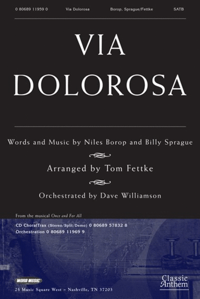 Via Dolorosa - CD ChoralTrax